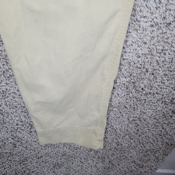 J Jill Pants Womens 8 Khaki Beige Straight Leg‎ Notched Back Pockets Casual - Picture 5 of 9